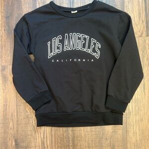 Black Los Angeles California Sweater